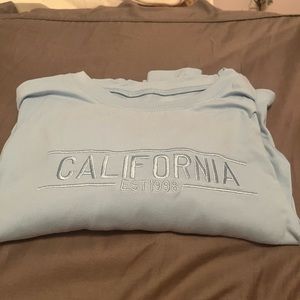 California Embroidered Tee